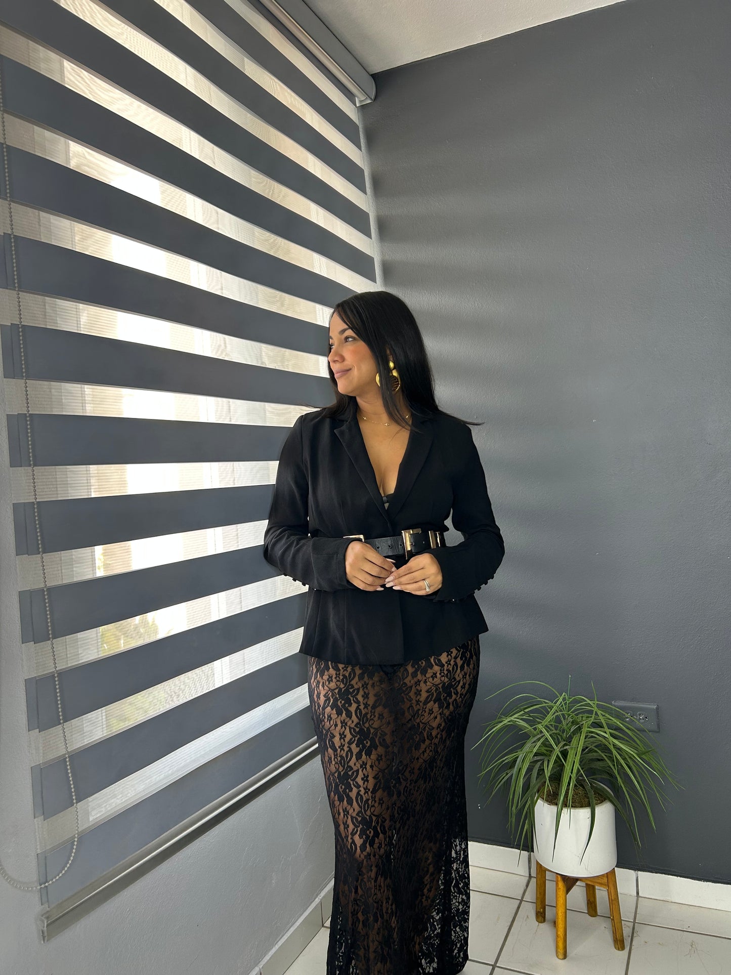 Black Skirt Lace