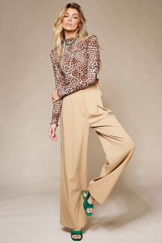 Leopard Top