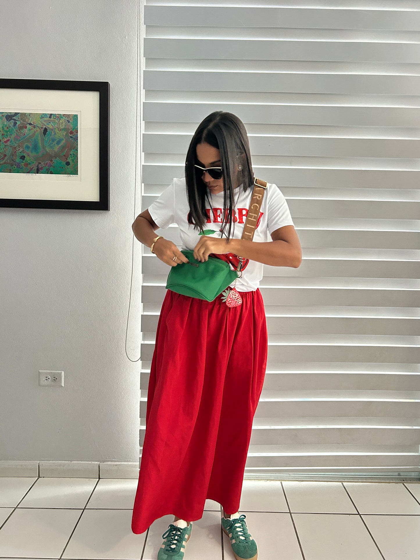 Chic Skirt Red