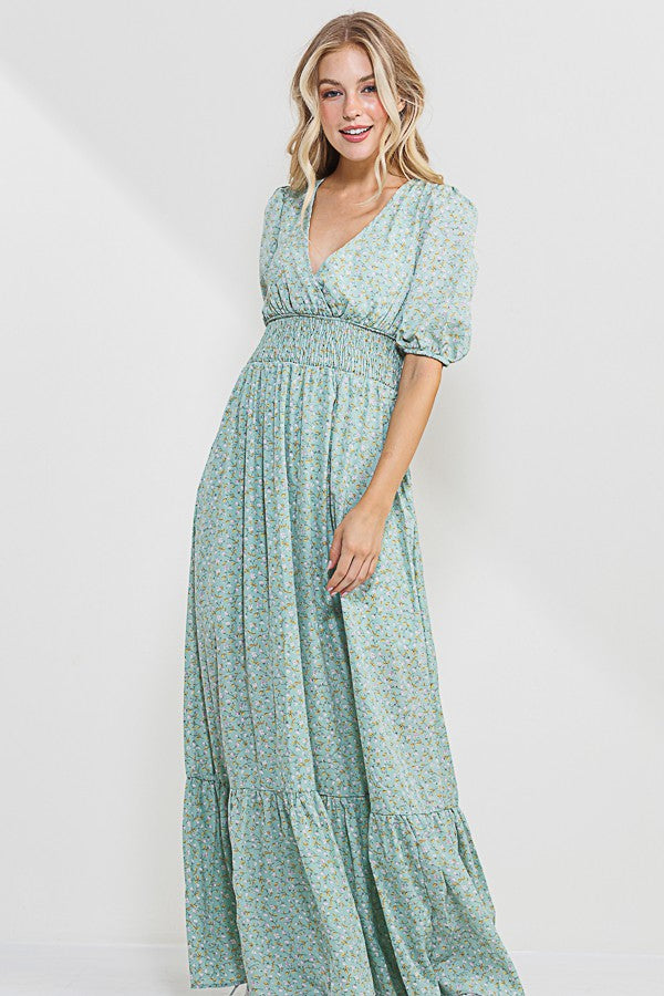 Flower Print Dress