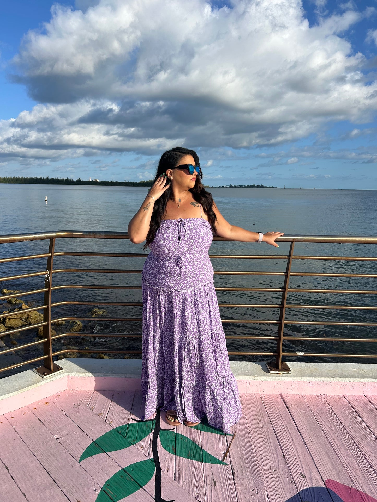 Lilac Maxi Dress