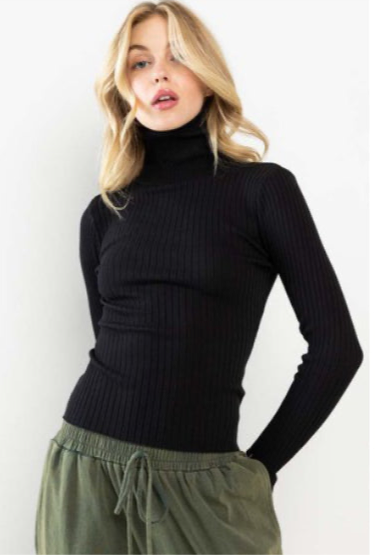 Simple Turtleneck Sweater