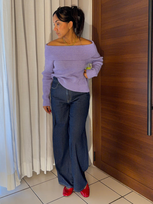 Sweater lila
