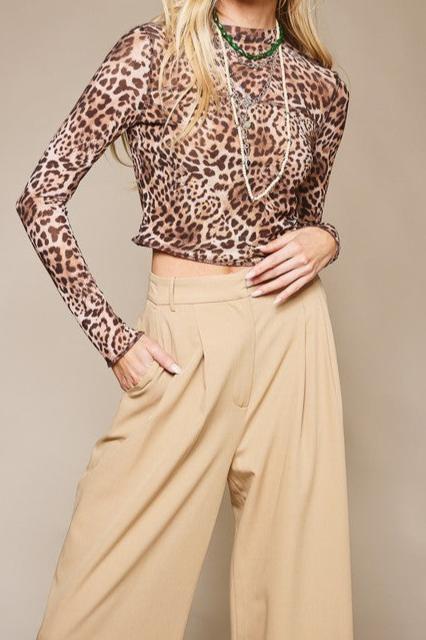 Leopard Top