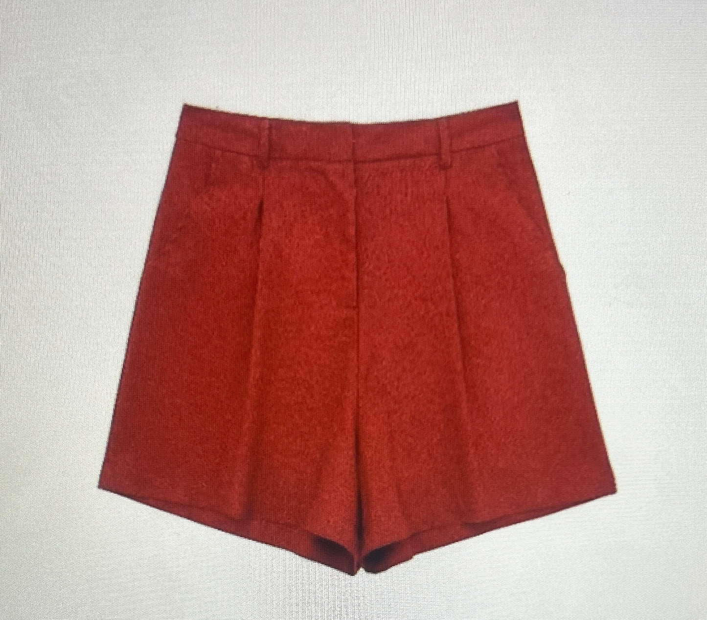 Red short pant